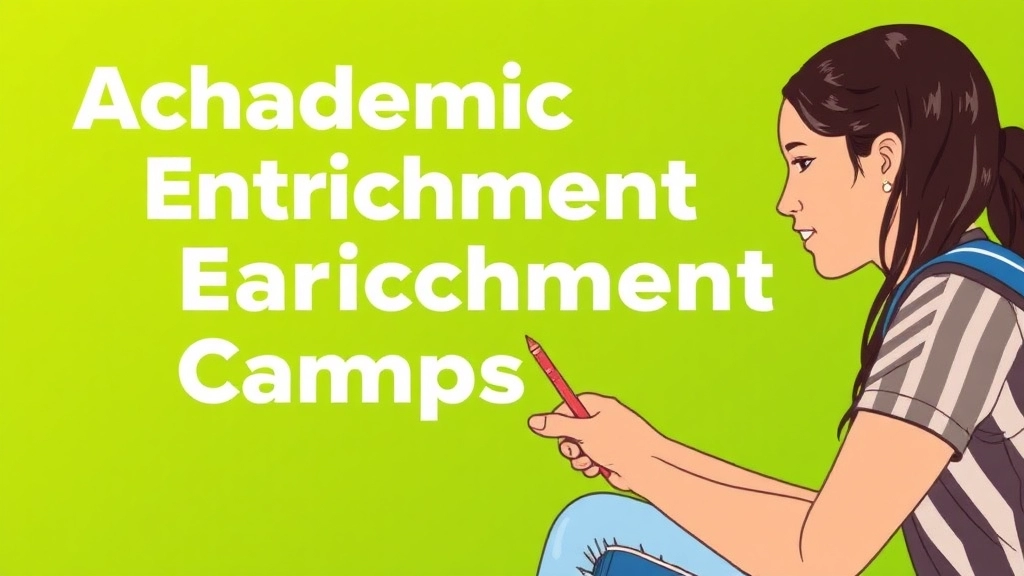 Academic Enrichment Camps for High School Students