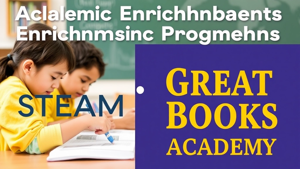 Academic Enrichment Programs: STEAM and Great Books Academy