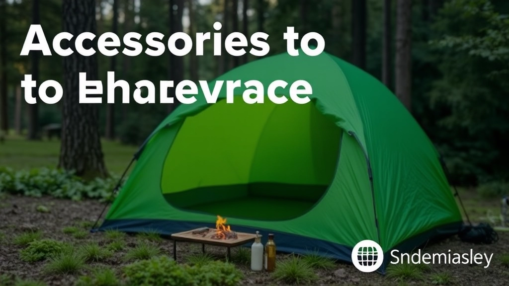 Accessories to Enhance Your Camping Experience