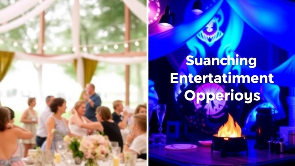 Activities and Entertainment Options for a Summer Camp Wedding