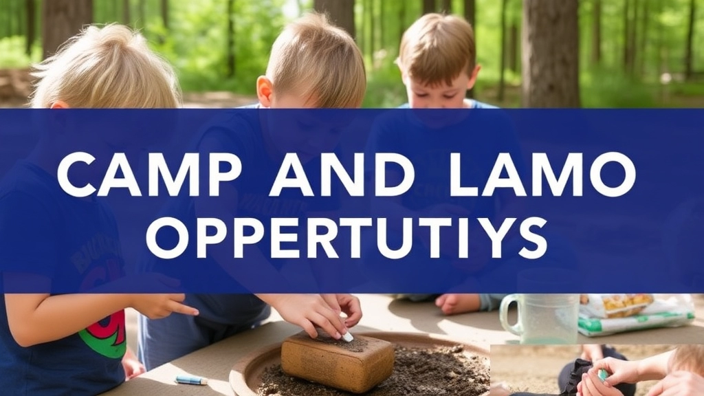 Activities and Learning Opportunities at Camp Discovery