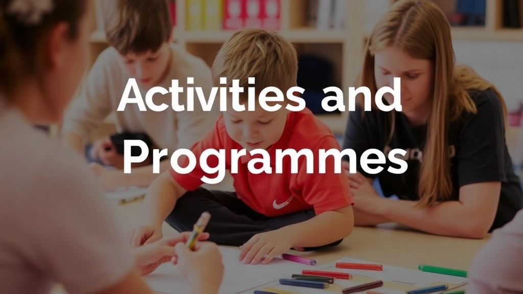 Activities and Programmes Available