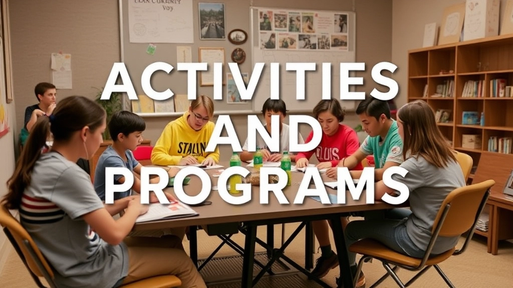 Activities and Programs Offered