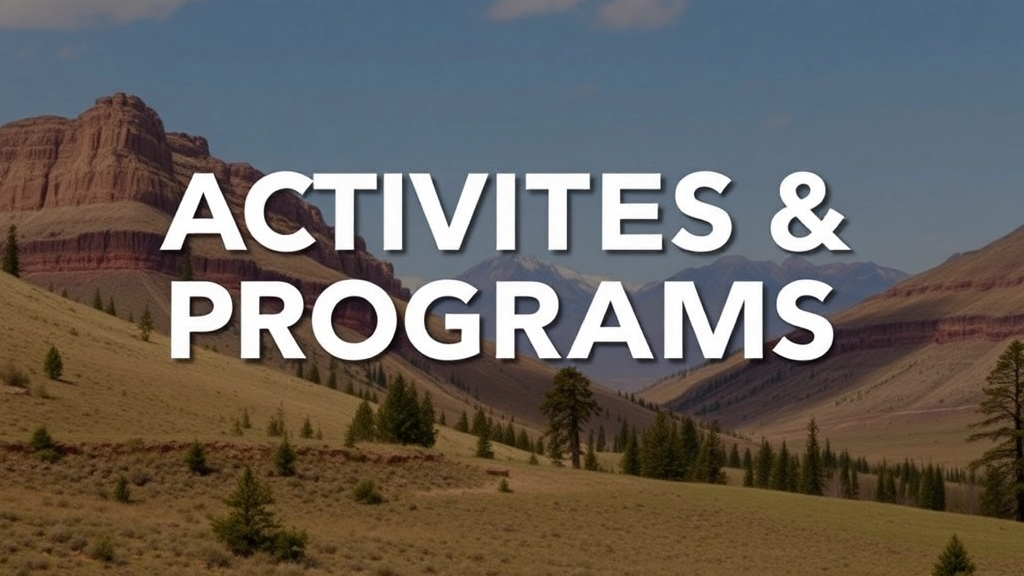 Activities and Programs Offered