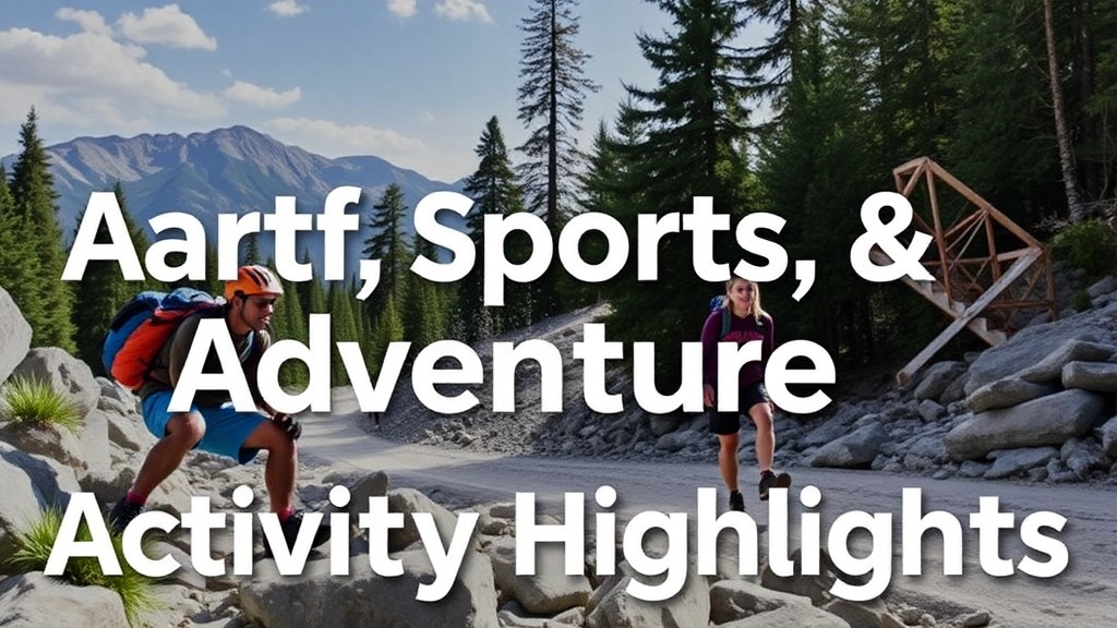 Activity Highlights: Arts, Sports, and Adventure