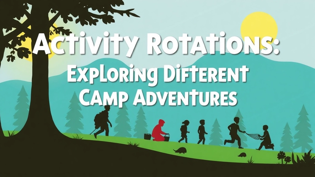 Activity Rotations: Exploring Different Camp Adventures