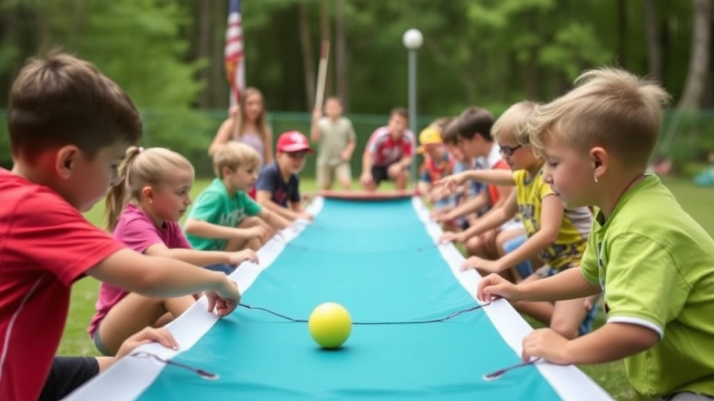 Adventure-Filled Camp Games and Sports