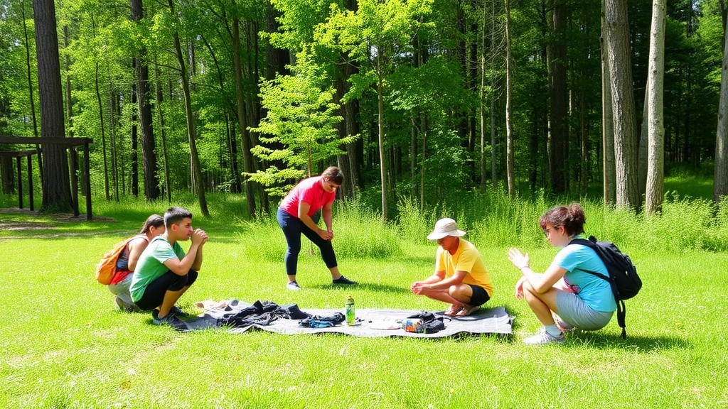 Adventure and Outdoor Camps for Skill Development