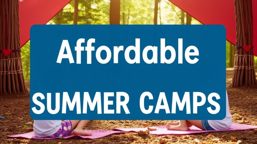 Affordable Summer Camps: Tips and Choices for 2023