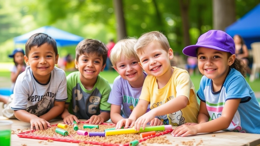 Age-Appropriate Programs for Campers (Ages 4-14)