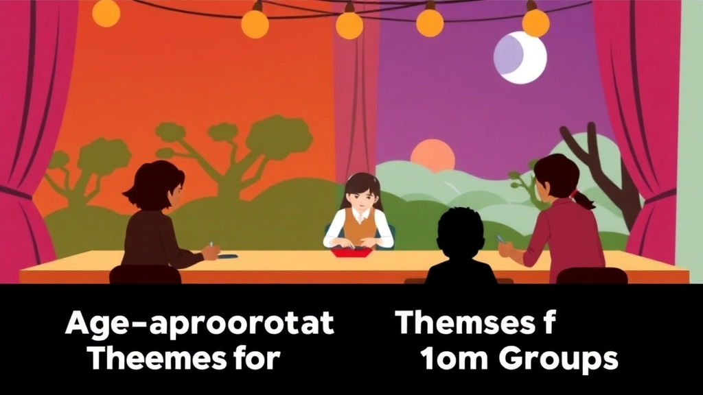 Age-Appropriate Themes for Different Groups