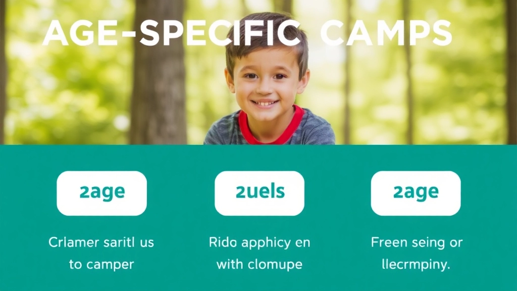 Age-Specific Camp Options for Different Age Groups