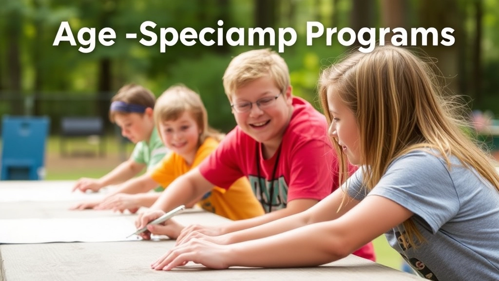 Age-Specific Camp Programs