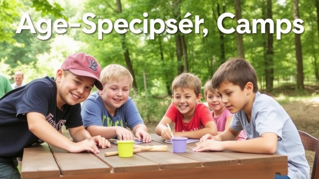 Age-Specific Camps: From Preschool to Teenagers