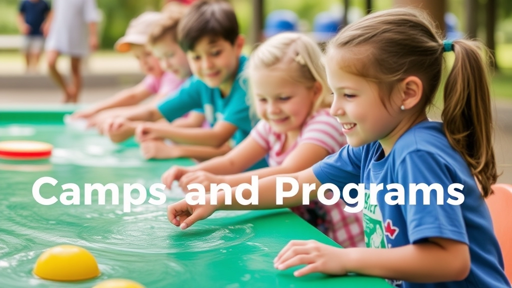 Age-Specific Camps and Programs