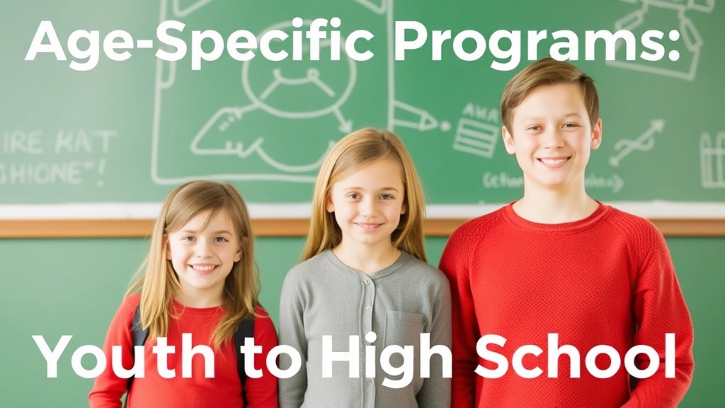 Age-Specific Programs: Youth to High School