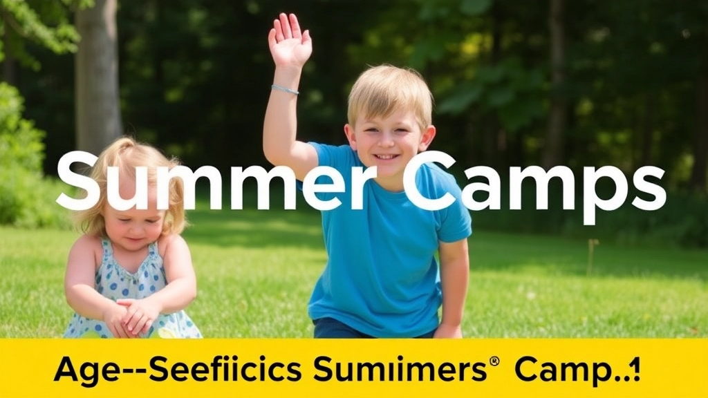 Age-Specific Summer Camps