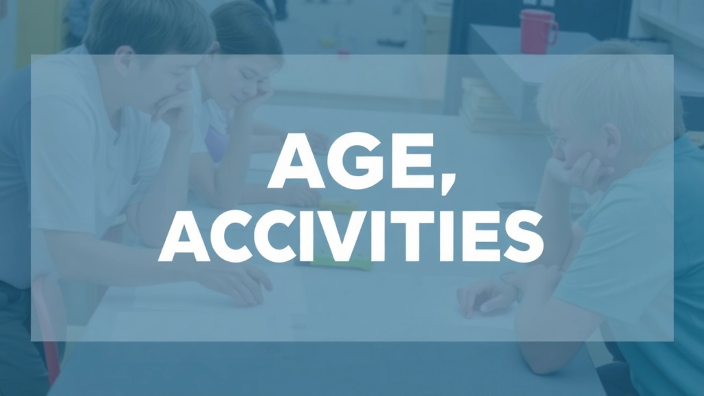 Age Groups and Activities Offered