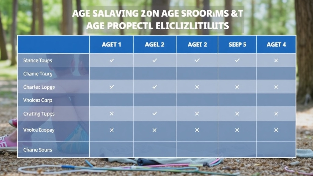 Age Groups and Camp Eligibility