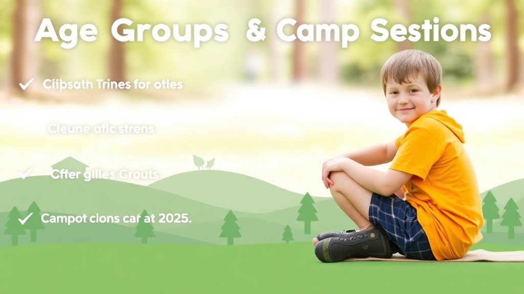 Age Groups and Camp Options