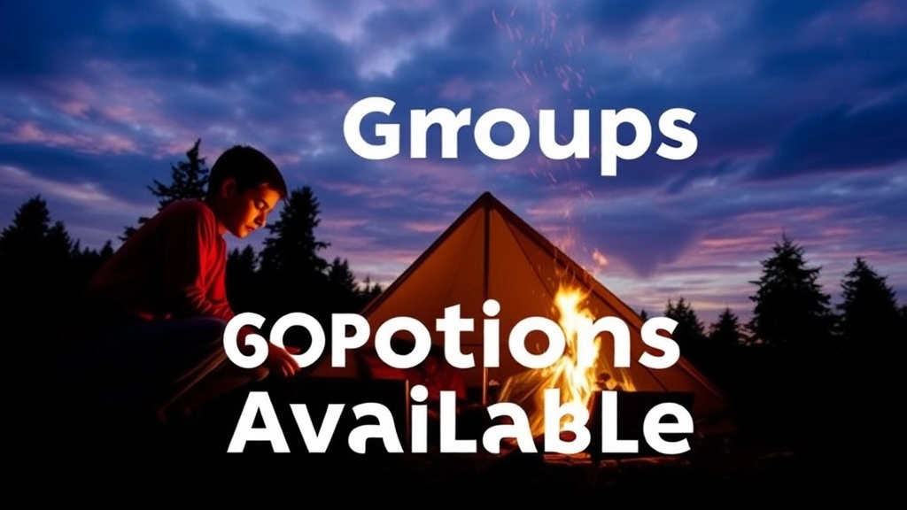 Age Groups and Camp Options Available