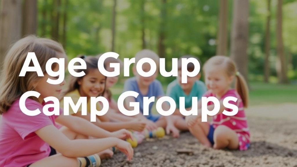 Age Groups and Camp Programs