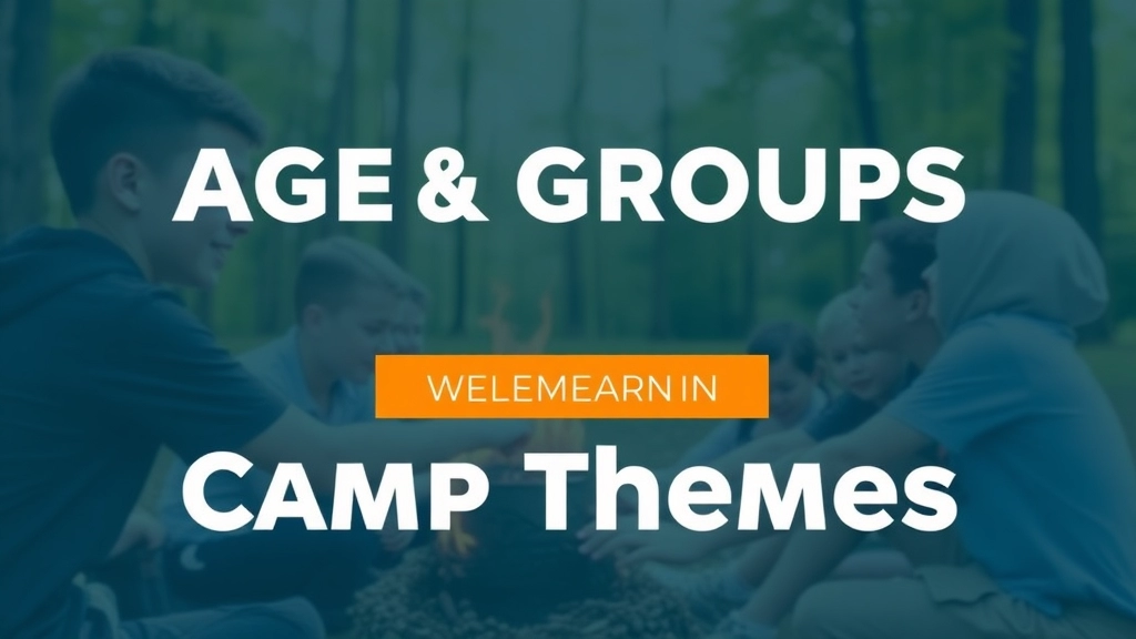 Age Groups and Camp Themes