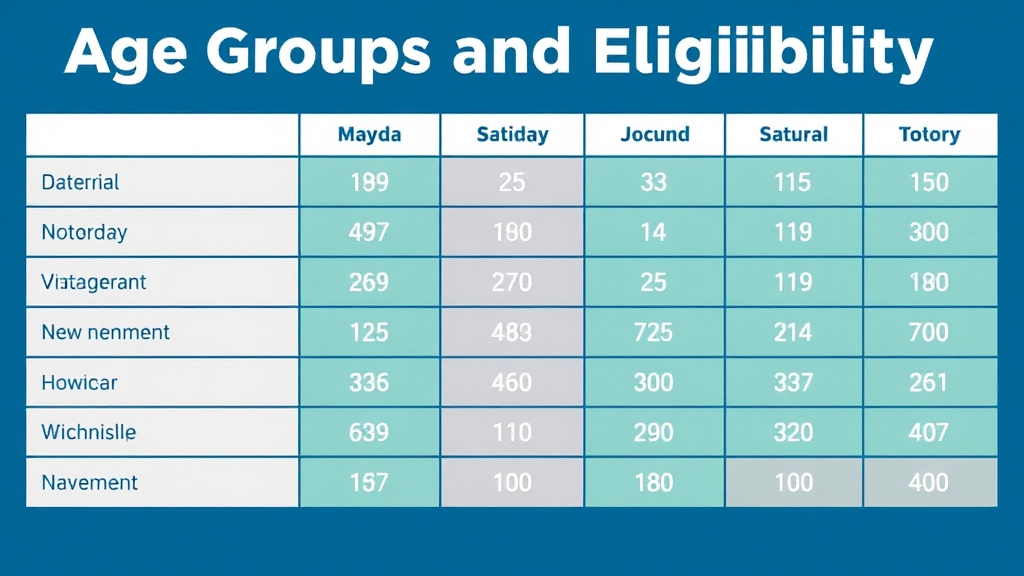 Age Groups and Eligibility