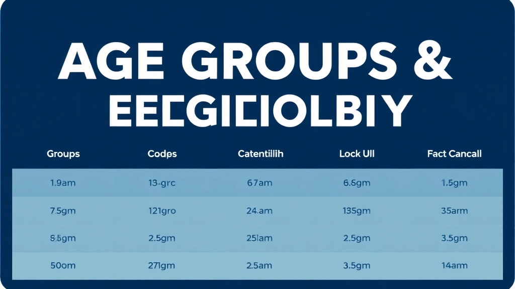 Age Groups and Eligibility