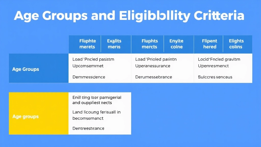 Age Groups and Eligibility Criteria