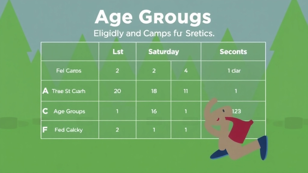 Age Groups and Eligibility for Camps