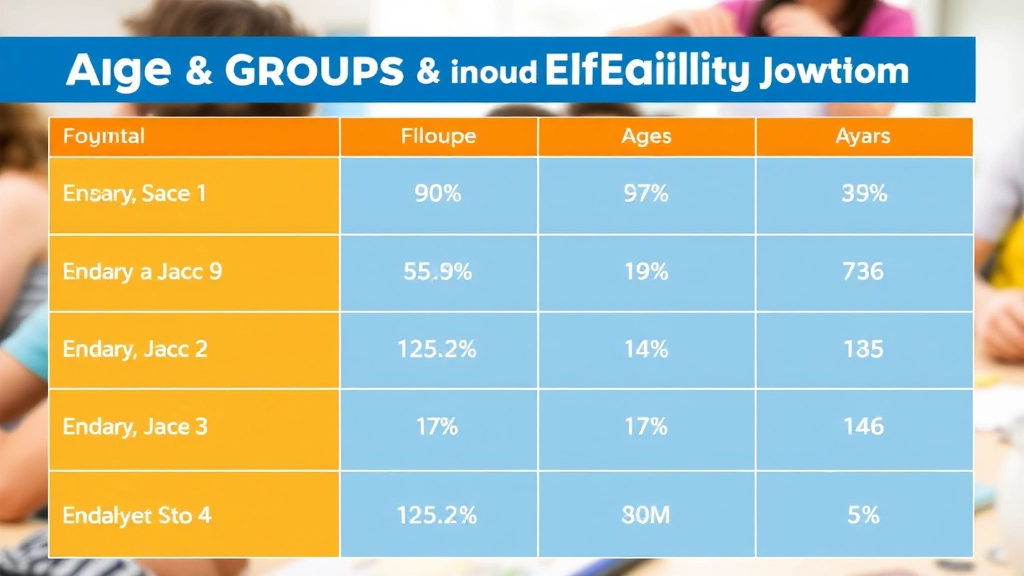 Age Groups and Eligibility for Summer Programs