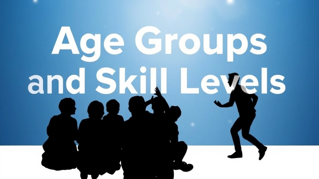 Age Groups and Skill Levels