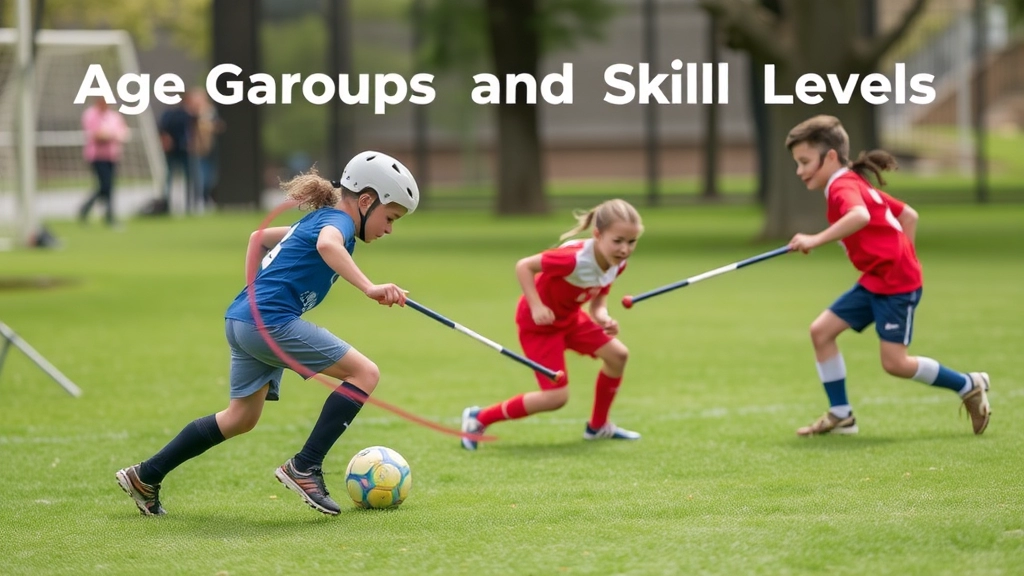 Age Groups and Skill Levels