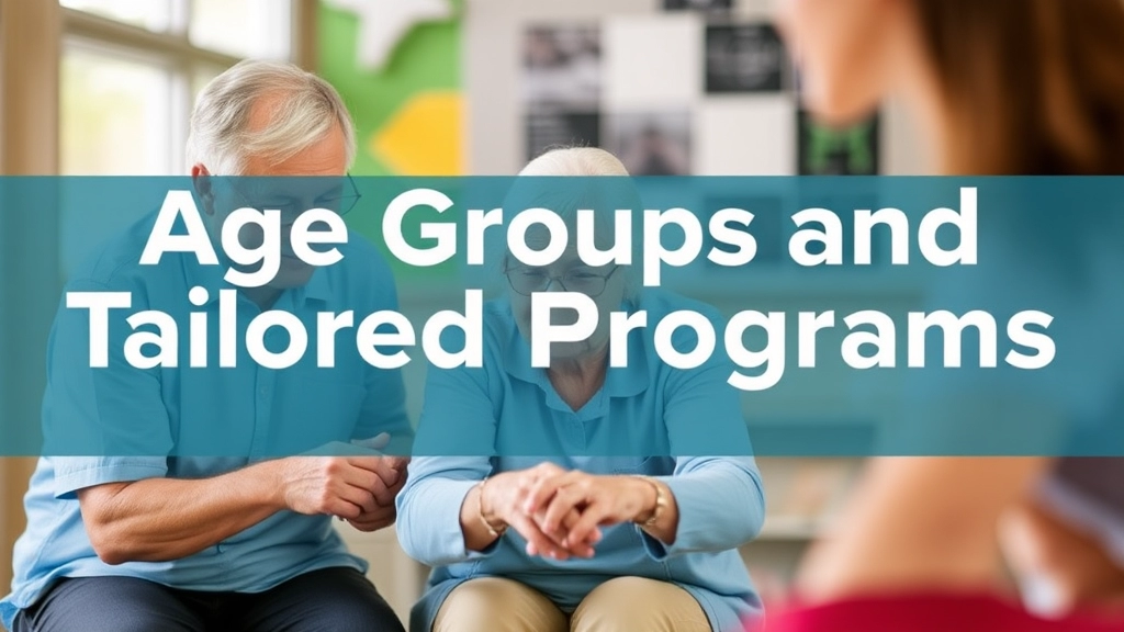 Age Groups and Tailored Programs for Different Needs