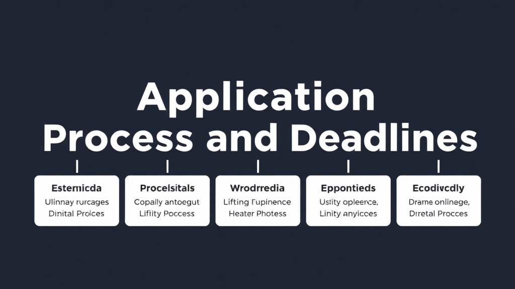 Application Process and Deadlines