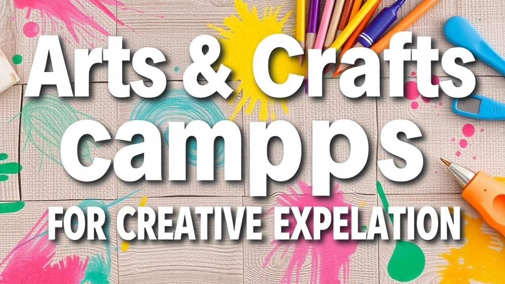 Arts and Crafts Camps for Creative Exploration