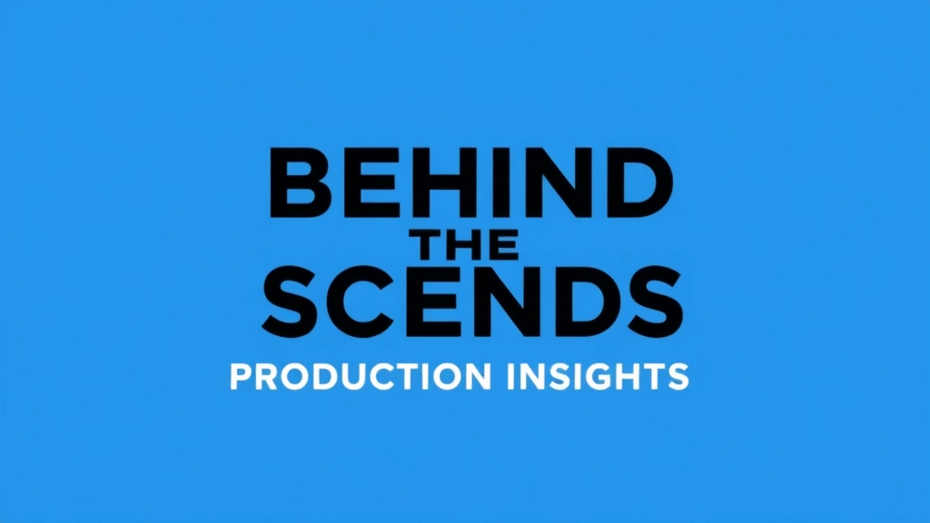 Behind the Scenes: Production Insights