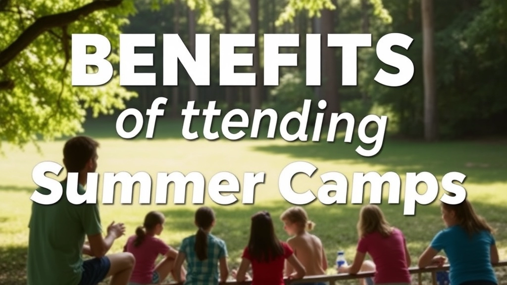 Benefits of Attending Summer Camps