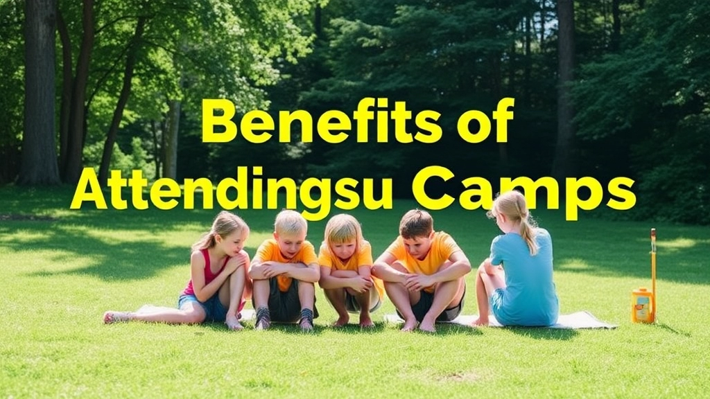 Benefits of Attending Summer Camps