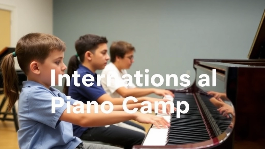 Benefits of Attending an International Piano Camp