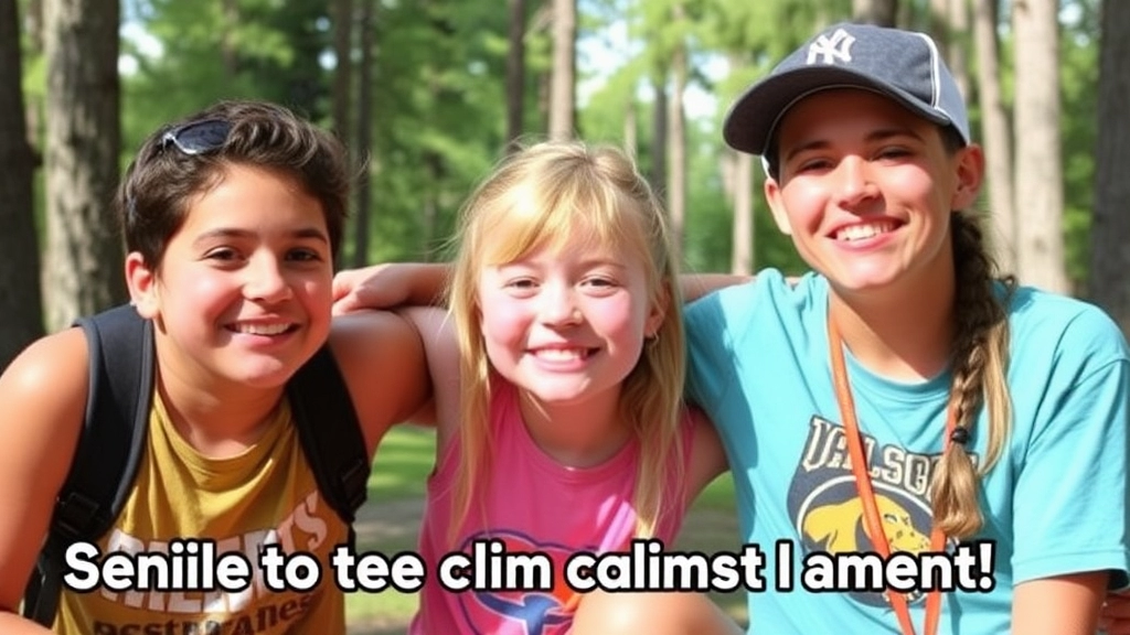 Best Friend Captions for Summer Camp Memories