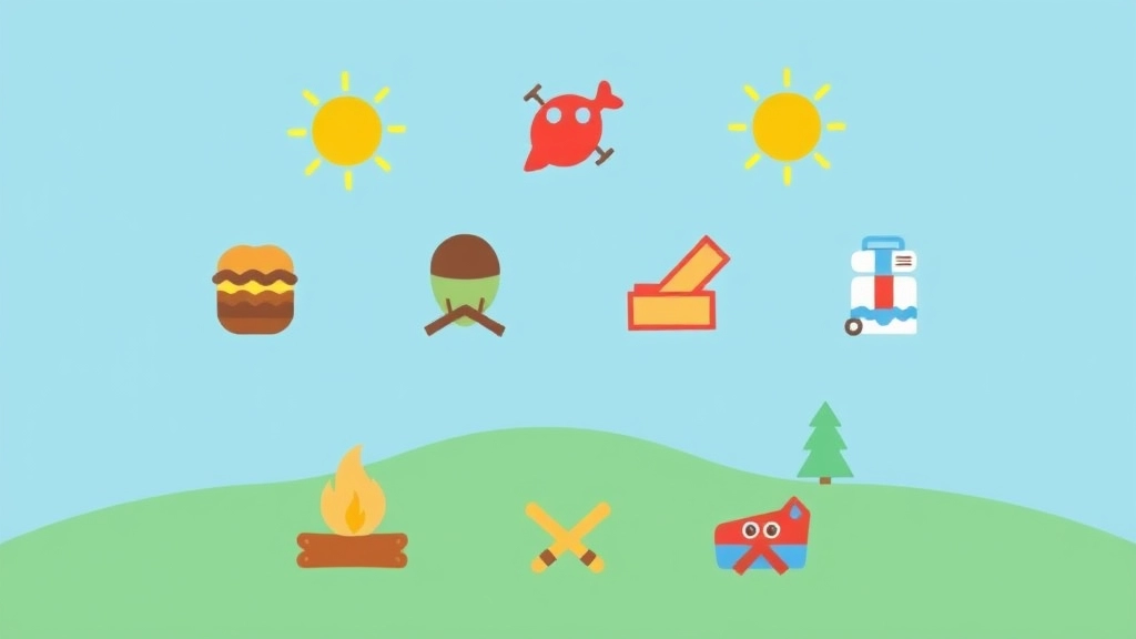 Best Practices for Using Summer Camp Icons