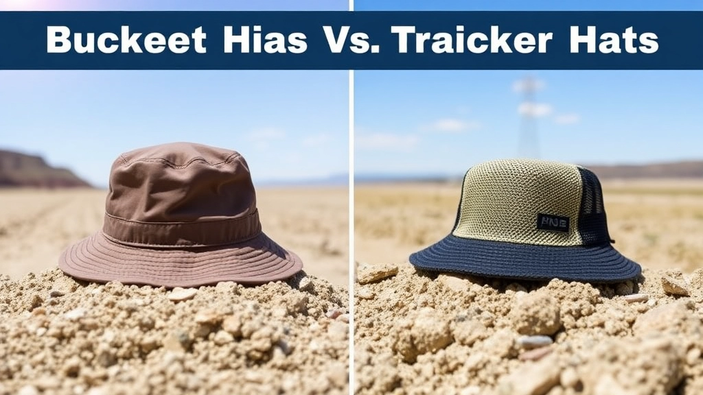 Bucket Hats vs. Trucker Hats: Pros and Cons