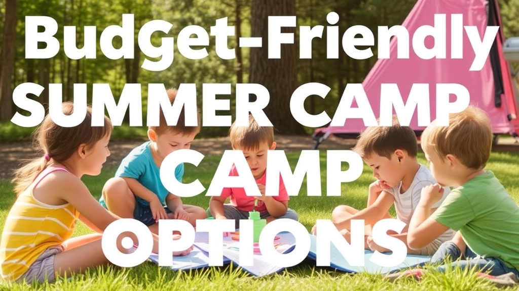 Budget-Friendly Summer Camp Options