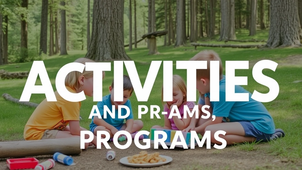 Camp Activities and Programs