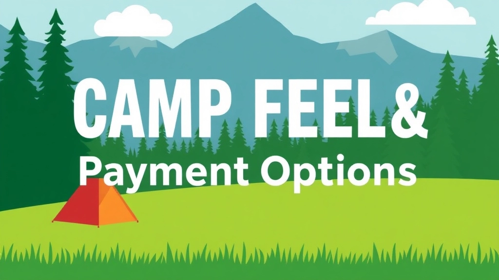 Camp Fees and Payment Options