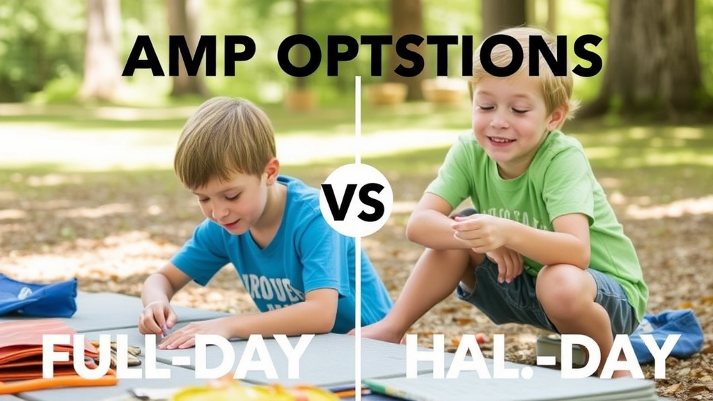 Camp Options: Full-Day vs. Half-Day