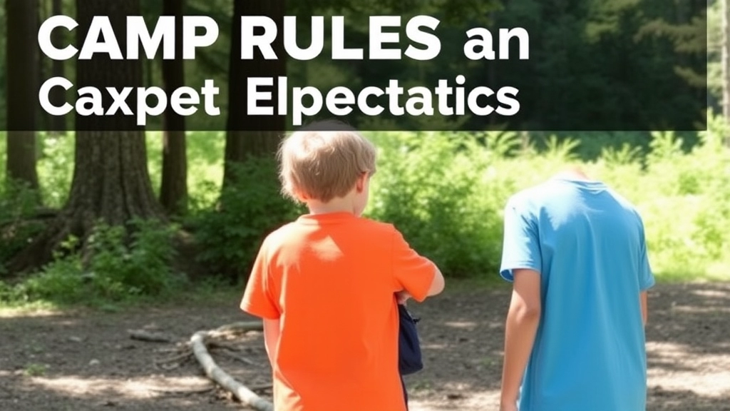 Camp Rules and Expectations: What Every Camper Needs to Know