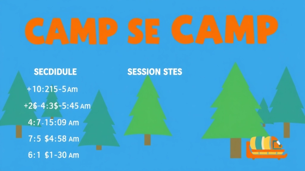 Camp Schedules, Sessions, and Pricing